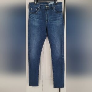 AG Adriano Goldschmied Women's Blue Jeans